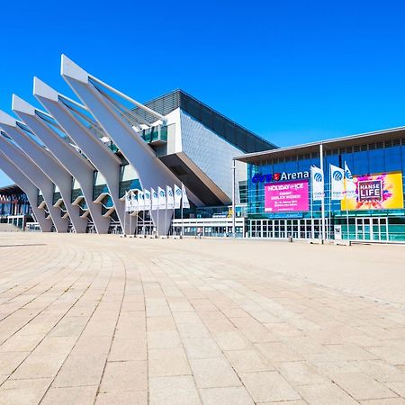 "Creamlovers" Super Zentrale Ferienwohnung Hbf-Messe-Buergerweide-Citygate-Ovb Arena Bremen Exterior foto